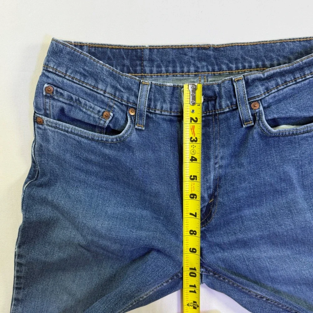 Levis‎ 511 Slim Fit Jeans Mens 32x37 Medium Wash Blue Denim Pants 04511-1786